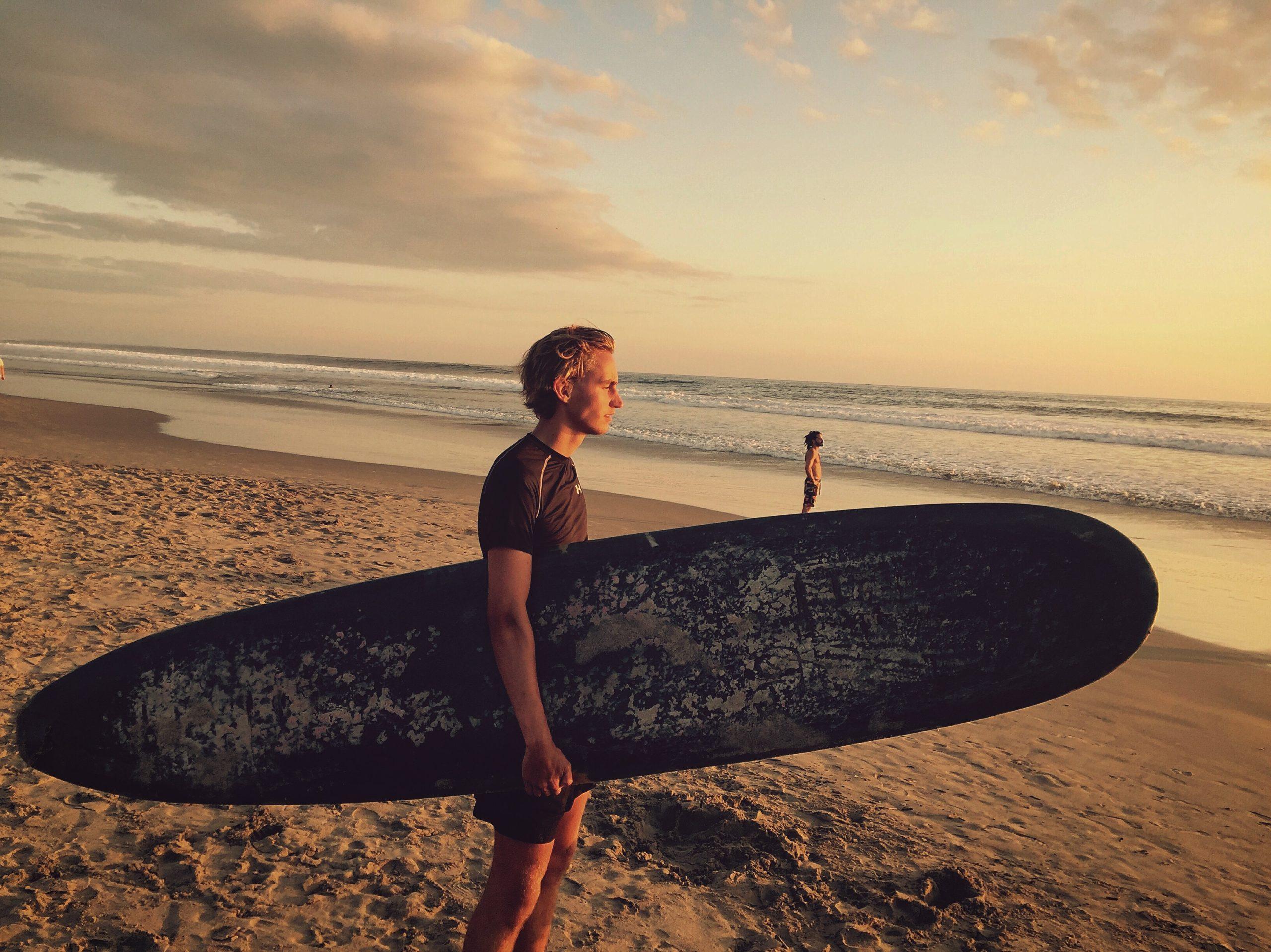 Het verhaal van Jim in Montañita, Ecuador